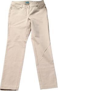 J. Mclaughlin Stone Felicity Slim Fit Front Fly Pants Size 2